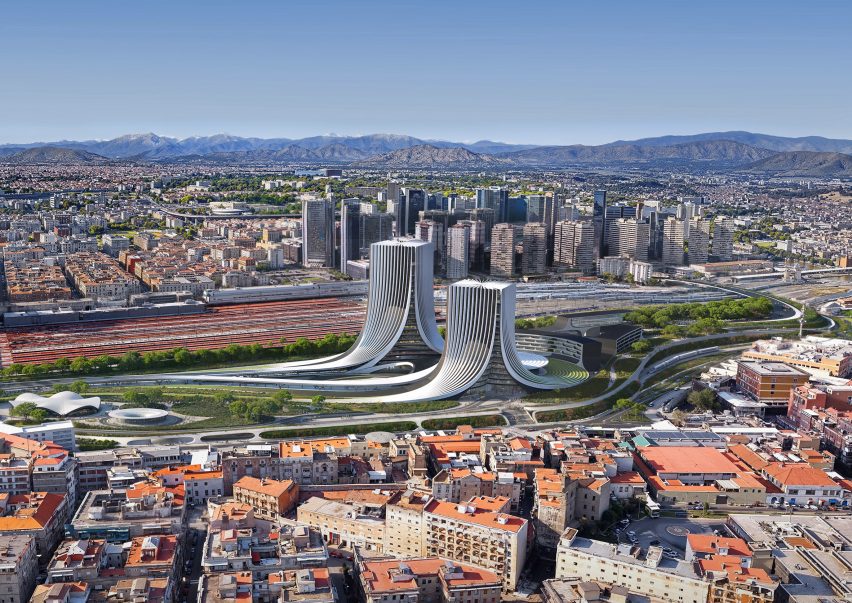 Render of regeneration of east Naples 
