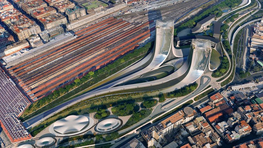 Napoli Porta Est by Zaha Hadid Architects