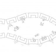 Plan of Open Chapel by Christopher Hesse Architects