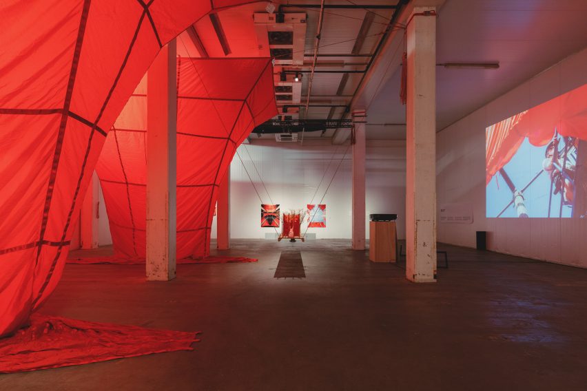 Parabolic Intersects by Zelt at Design Biennale Rotterdam 2025
