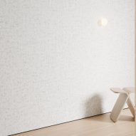 Plaster wall covering by Designtex