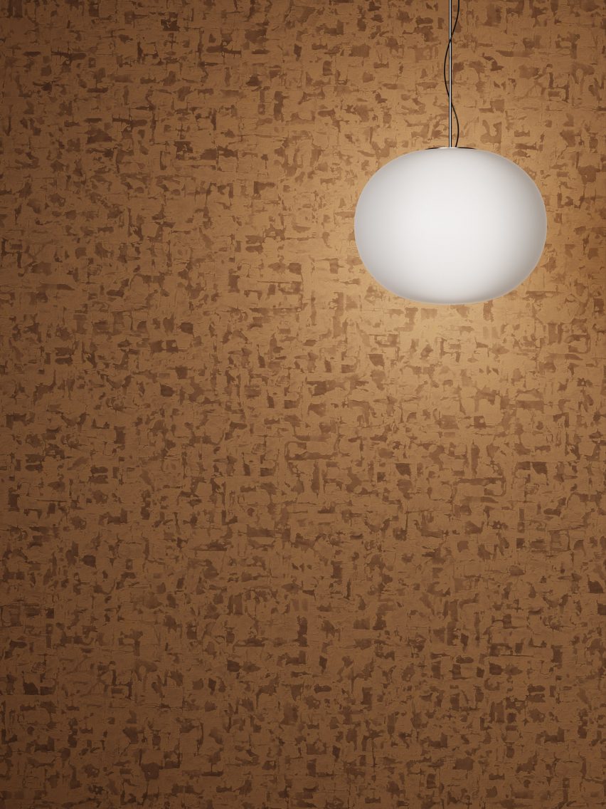 Plaster wallcovering by Designtex