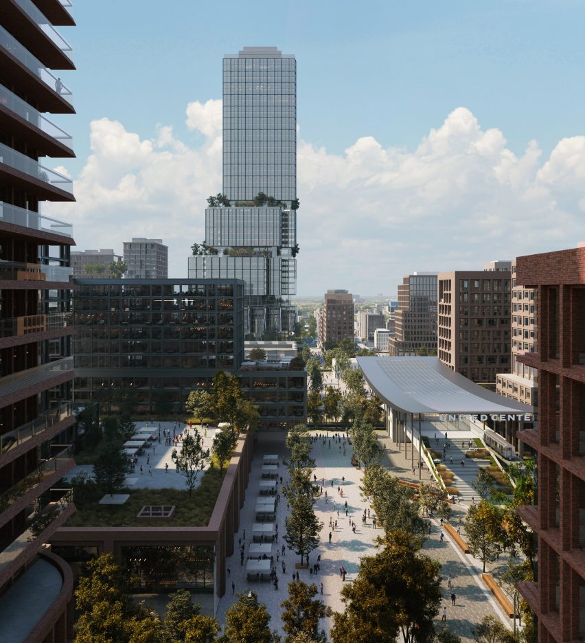 Rendering of 1901 Project in Chicago