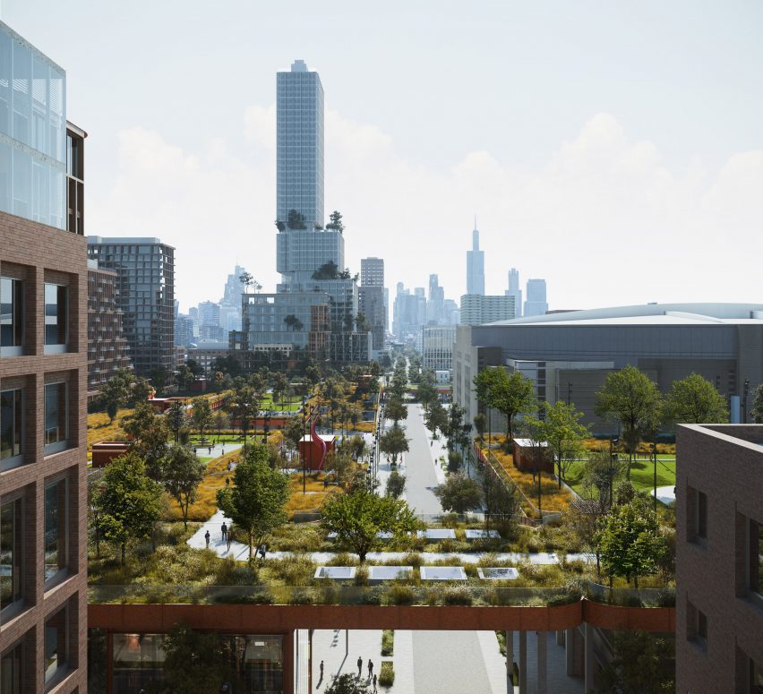 Rendering of 1901 Project in Chicago