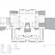 Shanghai Jiao Tong University School of Design Building ground floor plan