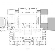 Shanghai Jiao Tong University School of Design Building first floor plan