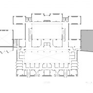 Shanghai Jiao Tong University School of Design Building second floor plan