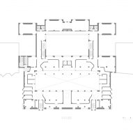 Shanghai Jiao Tong University School of Design Building third floor plan