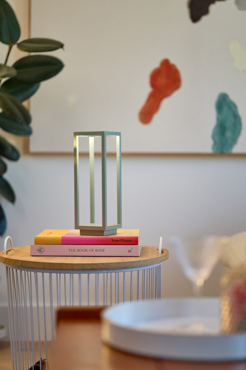 Sage cordless lamps by Zafferano