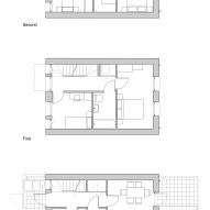 4-bed townhouse plans Rowan Court by Satish Jassal Architects