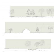 Section of Karens Minde Axis by Schønherr