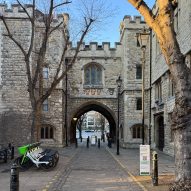 St John's Gate archway elevation