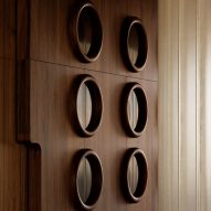 Roundels in a door