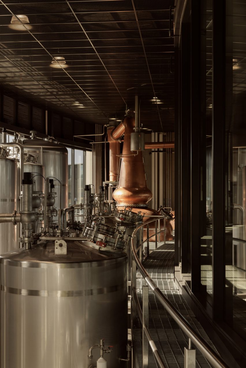 Whisky distillery