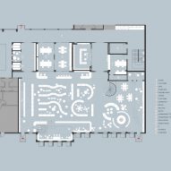 Ground floor plan Children's library by Studio Vapore