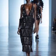 The Pale Blue Dot collection by Rahul Mishra showcased at Paris Couture Week Spring 2025