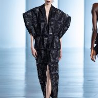 The Pale Blue Dot collection by Rahul Mishra showcased at Paris Couture Week Spring 2025