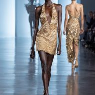 The Pale Blue Dot collection by Rahul Mishra showcased at Paris Couture Week Spring 2025