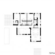 Plan of Eight Gables by Threefold Architects