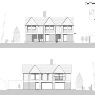 Elevation of Eight Gables by Threefold Architects