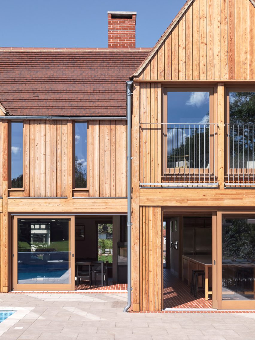 Exterior view of Eight Gables home in Kent