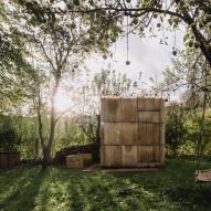 Upcycled Sauna by Ika Architekti