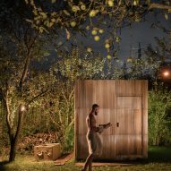 Upcycled Sauna by Ika Architekti