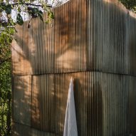 Upcycled Sauna by Ika Architekti