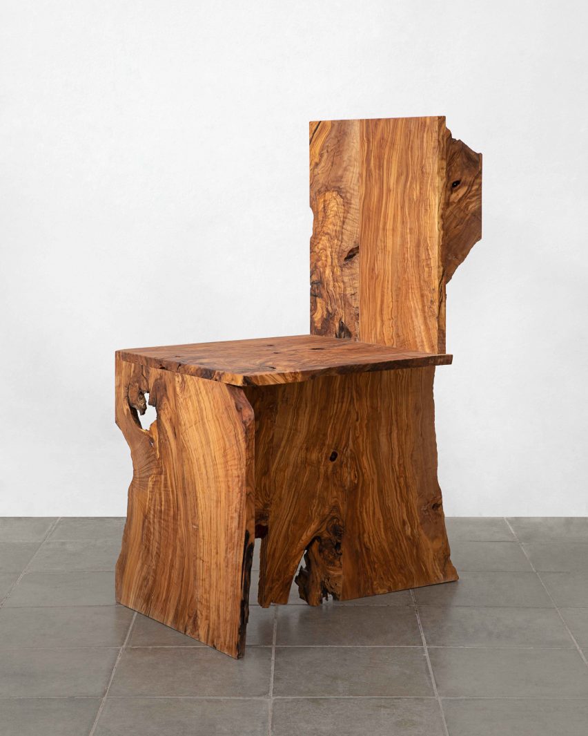 Uprooted chair by Jorge Penadés