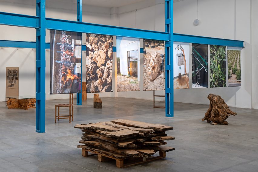Uprooted exhibition by Jorge Penadés at Madrid Design Festival
