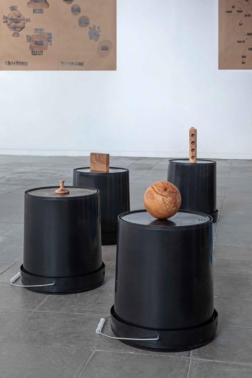 Uprooted exhibition by Jorge Penadés at Madrid Design Festival