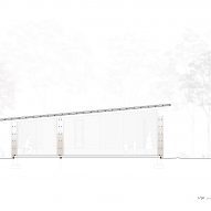 Section of Nairobi Waldorf School by Urko Sánchez Architects