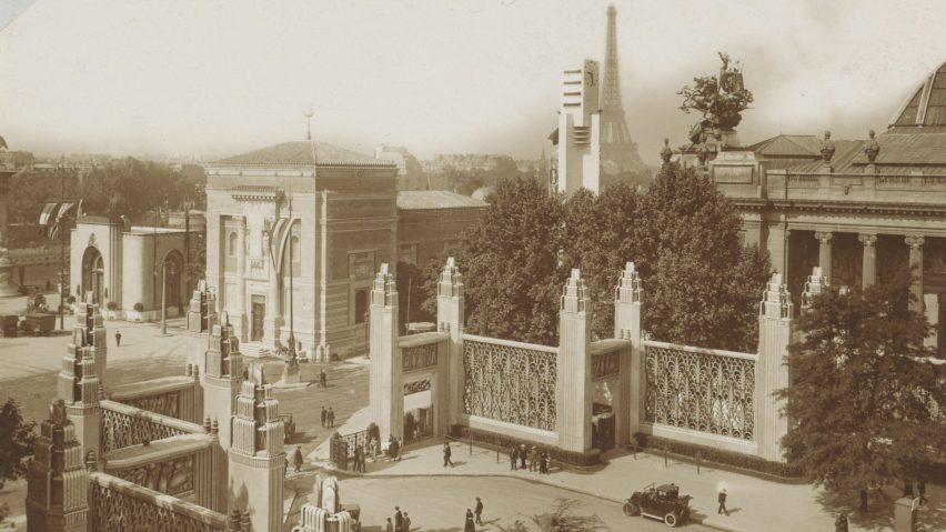 Entrance to International Exhibition of Modern Decorative and Industrial Arts