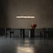 Photo of chairs, table and lighting