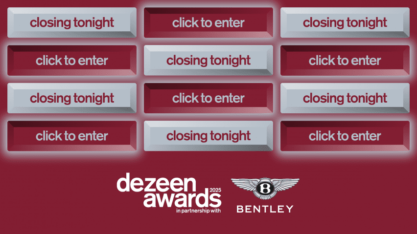 Dezeen Awards 2025 early entries close tonight