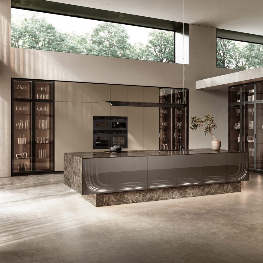 ONDA collection featured in a kitchen