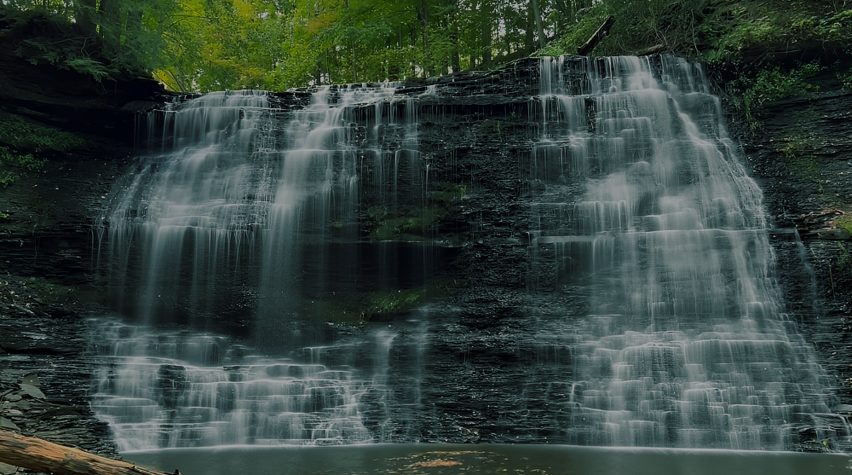 Photo of waterfall at Howard Waterfall Retreat