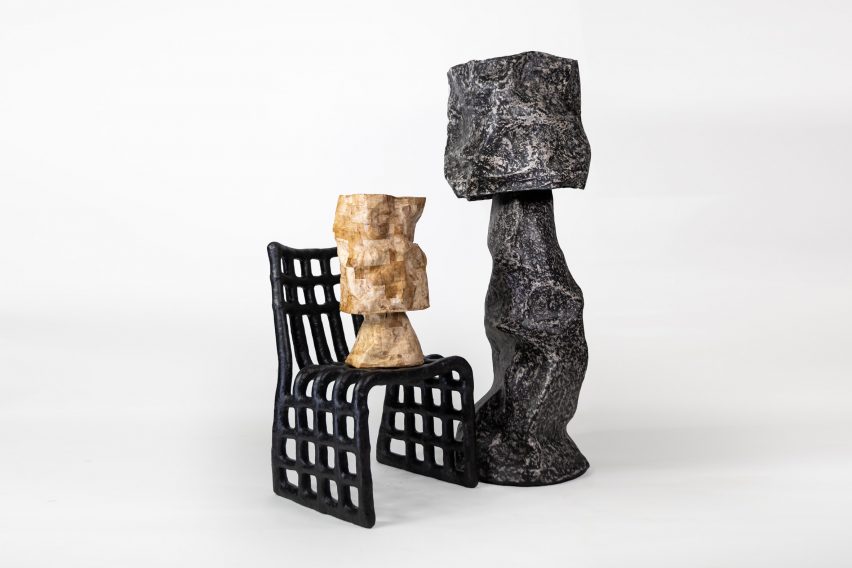 Rock-like furniture 