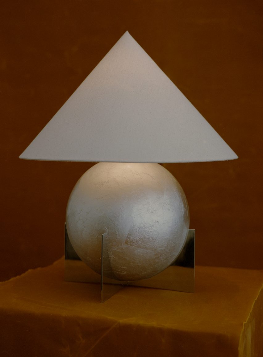 Silver lamp 