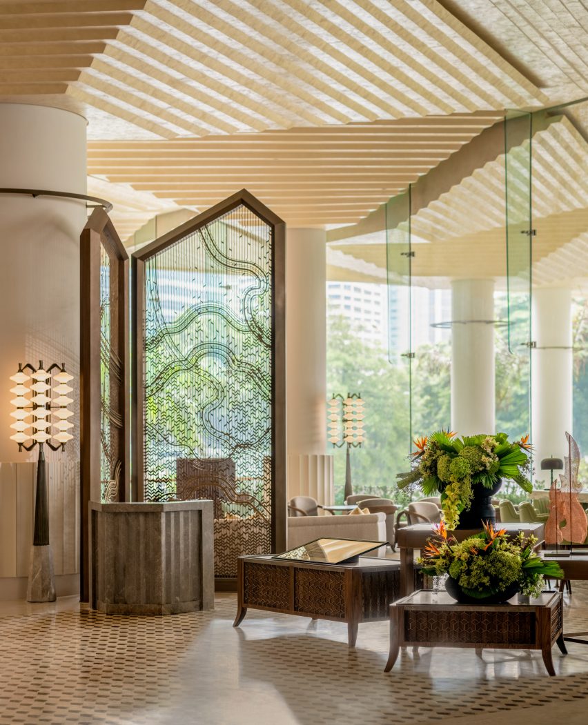 Lounge of Dusit Thani Bangkok