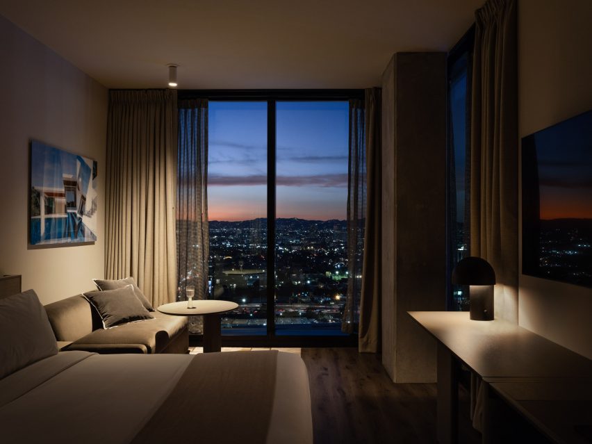 A room in the AC Hotel Downtown LA