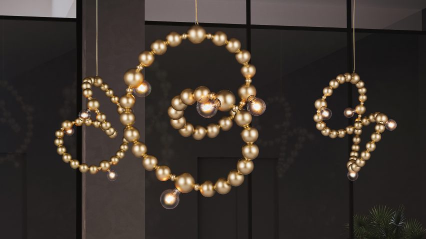Bella chandelier by Brand Van Egmond