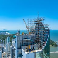Boreal Tower under construction in Brazil
