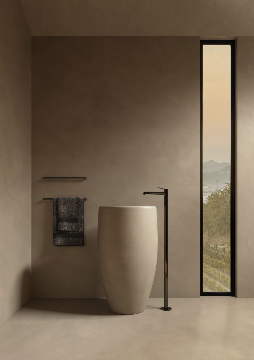 Botte mixer taps by Angelettiruzza Design for Cristina Rubinetterie