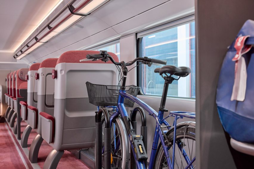 Bike storage on TGV Inoui