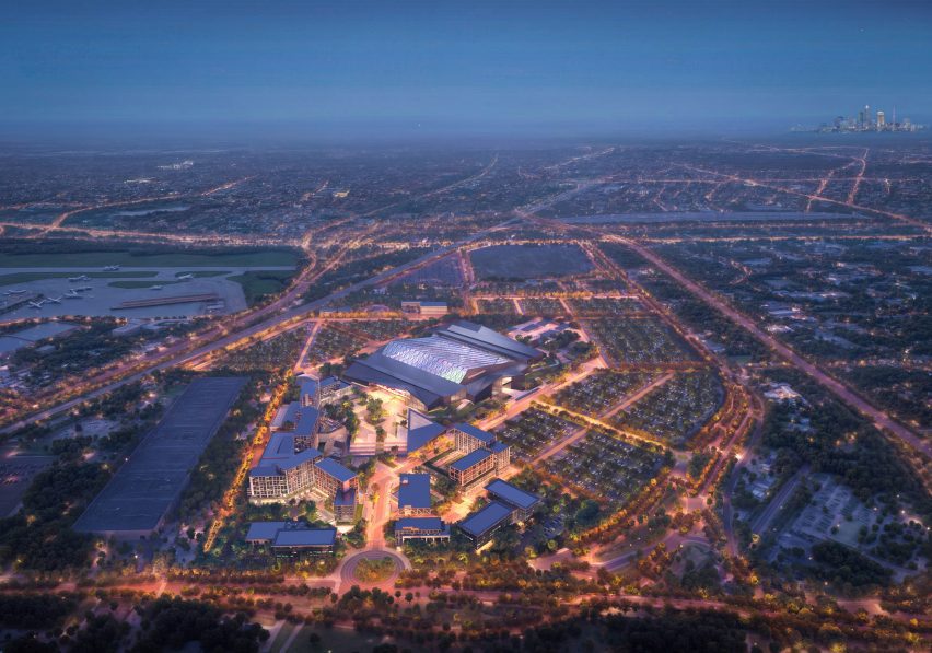 HKS-designed Cleveland Browns stadium
