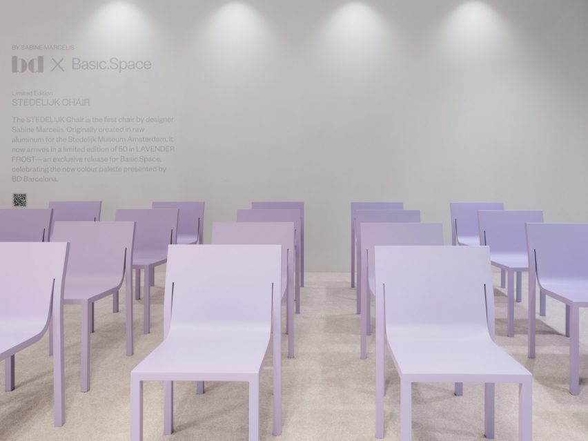 Sabine Marcelis chairs at Design.Space