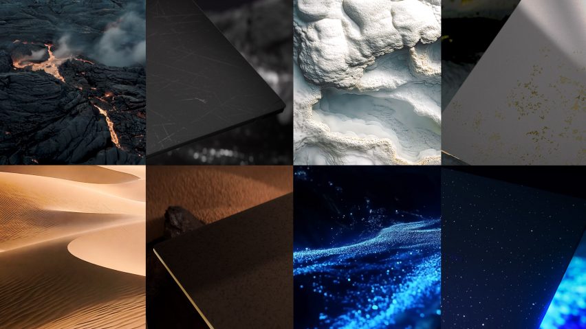 Various landscapes colour matched to the four limited edition Zenbooks