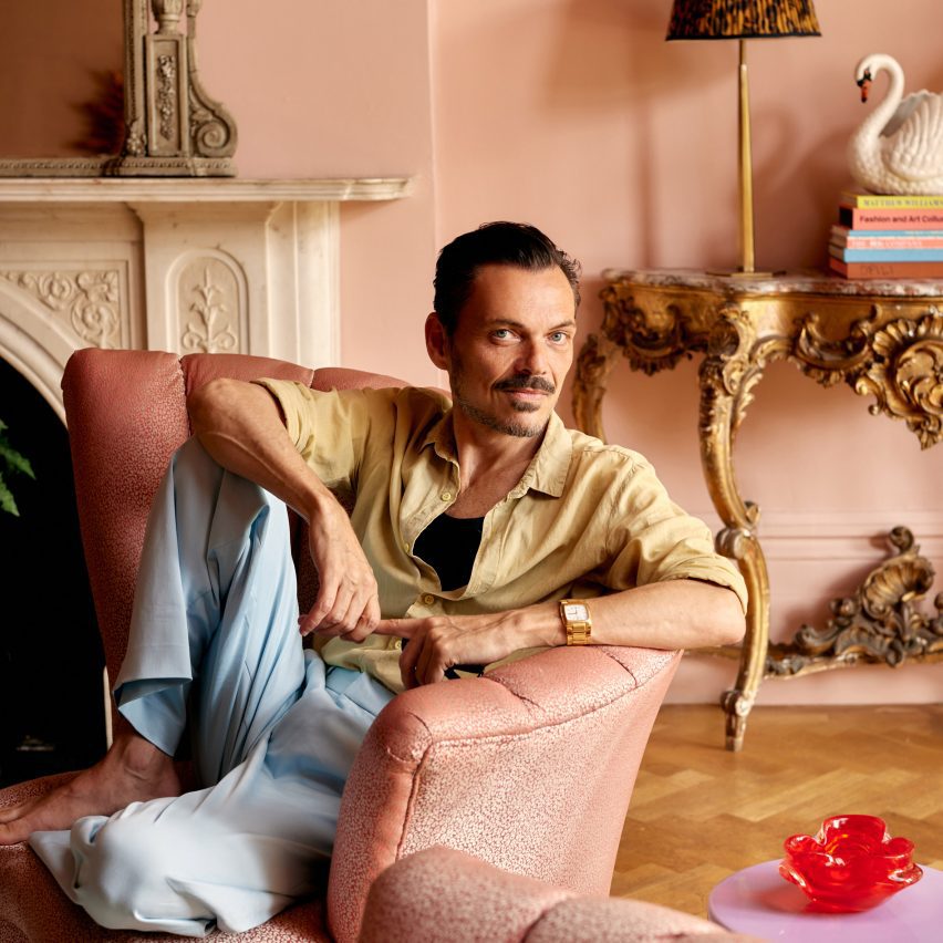 Interior designer Matthew Williamson