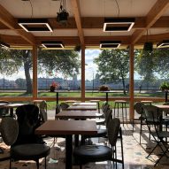 Docklands cafe by Makespace Architects